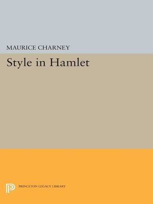 cover image of Style in Hamlet